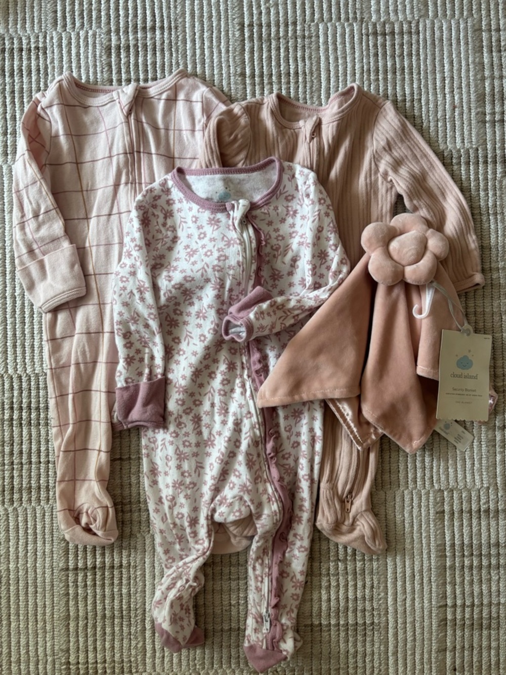 Cloud Island Footies & Lovey Set